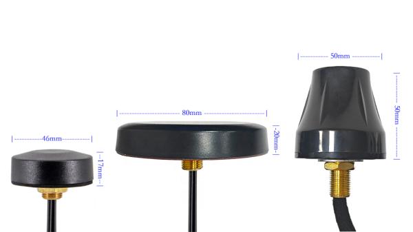 GPS 4G LTE WIFI 2.4G 5.8G 2 in 1 Combination Disk-puck MIMO Antenna Machine to Machine 3dBi Gain 