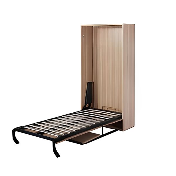 Wooden Wall Bed Foldable Horizontal Hidden Wall Bed Bedroom Furniture Murphy Modern Storage Bed