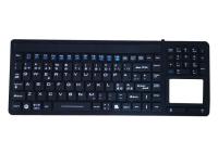 Clavier mécanique éclairé à contre-jour industriel russe nordique, clavier en caoutchouc de dôme de souris de contact