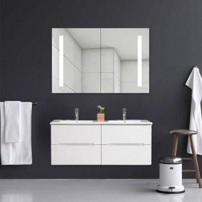 SONSILL Luxury PVC Bathroom Cabinets 47 Inch Bathroom Vanity