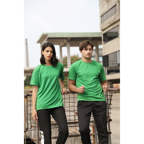 Оптовое изготовленное на заказ напечатанное 100% полиэстер резвится люди и футболки женщин