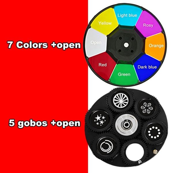 100W LED Exterior Gobo Projector Zoom Outdoor Waterproof Advertising Light