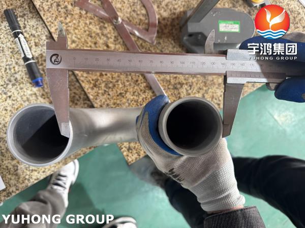 ASTM A815 WPS32205-S 180 Degree Return Bend For Chemical Processing Plants