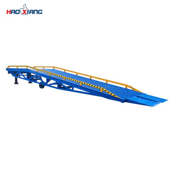 Adjustable Portable Container Loading Ramps 20ton Loading Dock Hydraulic Ramp