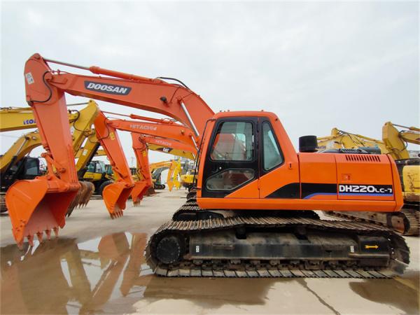 Korea Doosan DH220LC-7 Excavator Construction Machine Heavy Duty