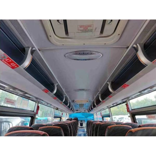 57-59 мест Подержанные роскошные автобусы ZK6127 дизельные