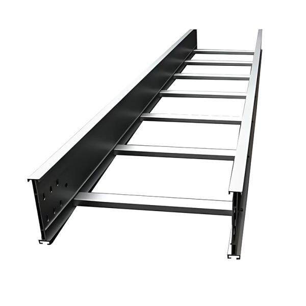 Wall Mounted Ladder Trough Type Cable Tray Width 100mm To 1000mm For Simplified Cable Management