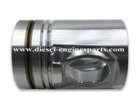 La couleur argentée a forgé le petit piston en aluminium de moteur des pistons DUETZ BF6M1013