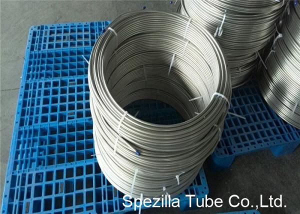 ASTM A789 UNS S31803 Duplex a tubulação de aço inoxidável enrolado, tubulação bobinada do metal da categoria 2205