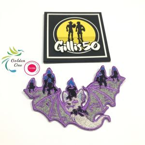 Chenille Embroidered Cute Durable Iron On Patch Custom Logo Shape