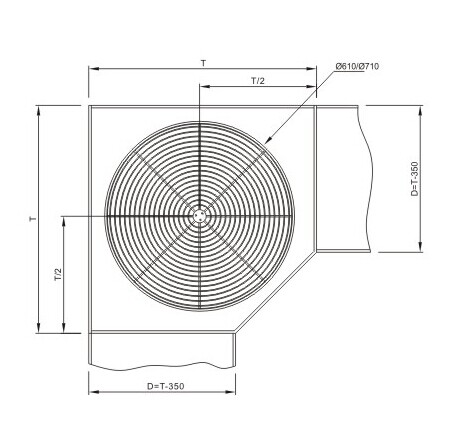 B025 Kitchen basket corner units:360°Revolve Basket