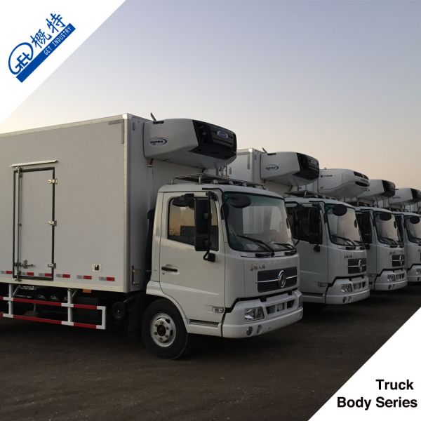 20000 kg -30 T Boîte de remorque réfrigérée et isolée pour camions PUR -Matériau de base des polyuréthanes