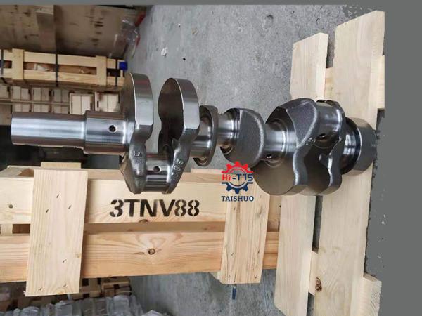 Eixo de manivela 729350-21700 129001-21000 de Engine Parts Yanmar 3TNV84 da máquina escavadora