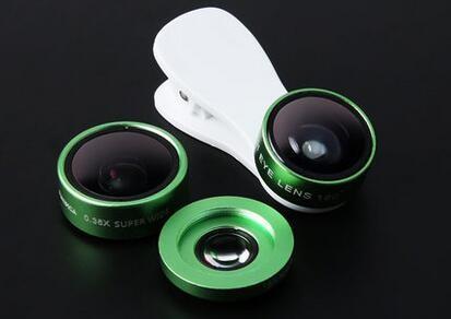 Fashionable Clip On Smartphone Camera Lens Ipad Small Fisheye Lens 0.5X