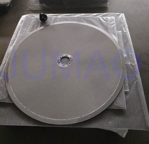 316L Sintered Metal Filter Disc , Wire Mesh Filter Disc 0.5 -100 Micron Size