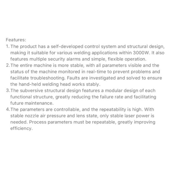 Sturdy SUP 21T Handheld Welding Head Durable For Laser Cutting Machine