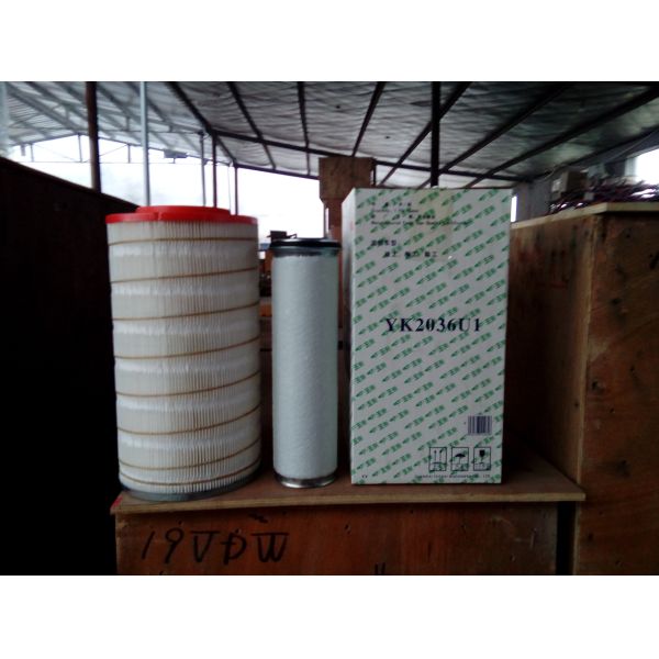 High quality air filter for XCMG truck crane QY25K5-I,XCMG truck crane spare parts