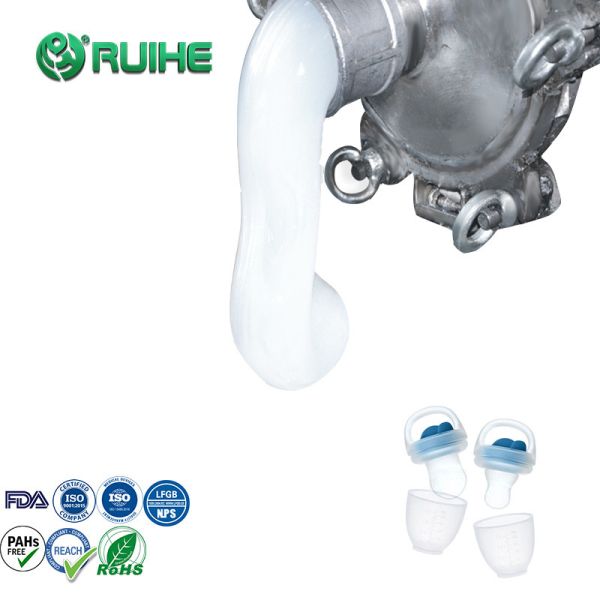 High Transparent Food Grade LSR Liquid Silicone Rubber Baby Utensil