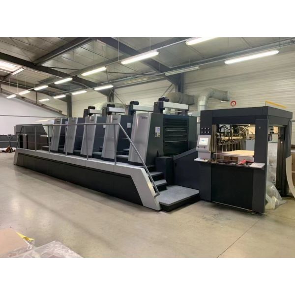 Использованная 920 Naked Oats офсетная печатная машина плоское кровати Нет видео Техническая помощь