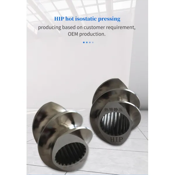 Двойной параллельный диаметр бочонка винта штранг-прессования 12 - 350mm