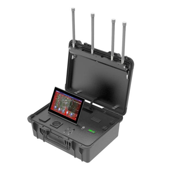 Anti Drone Detection System With 45MHz To 6000MHz Coverage For Pilot Positioning And UAV Defense 1920*1200 Pixels Resolution