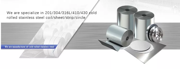 ISO9001 Hot Rolled Stainless Steel Coil 430 Durable For Kitchenware