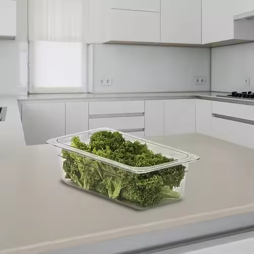 Eco Friendly Shorbull 15cm 1/3 Polycarbonate Kitchen Insert Cap Dishwasher Safe Freshness Preservation Container