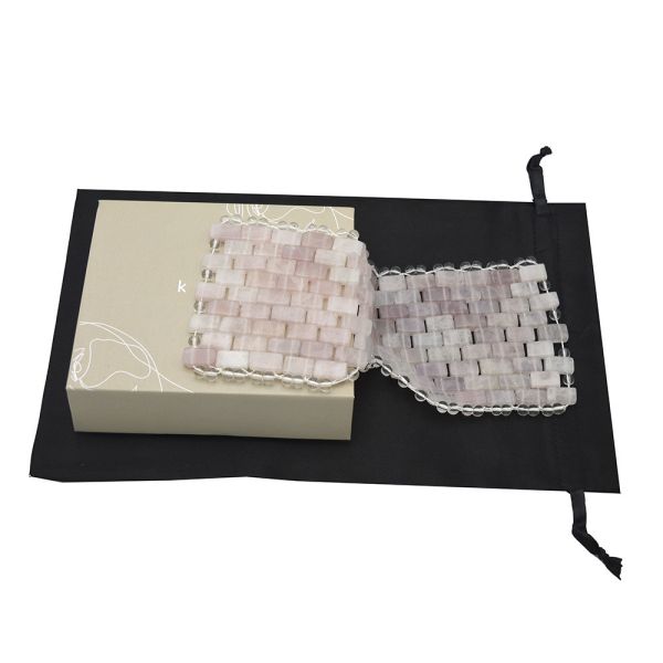 Customizable Style Natural Jade Facial Mask for Beauty and Rose Quartz Face Eye Mask