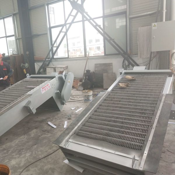 Колосниковый грохот отработанной воды механический, грубый колосниковый грохот SS304