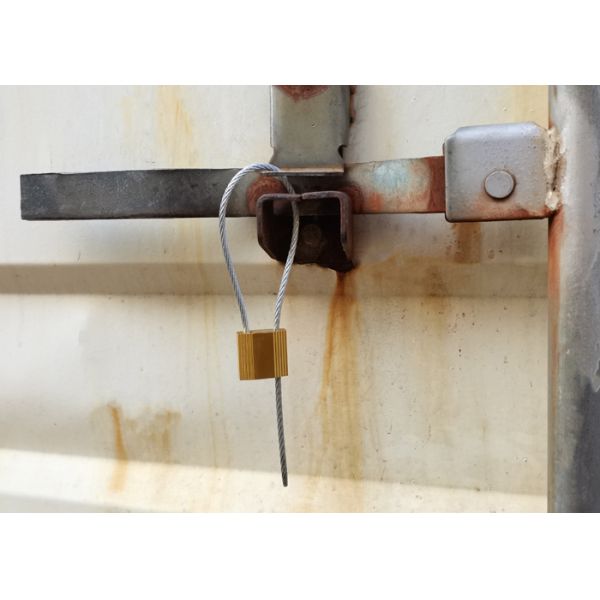 Customized 3.5mm Diameter Cable Security Seals With 12.8KN Tensile Strength