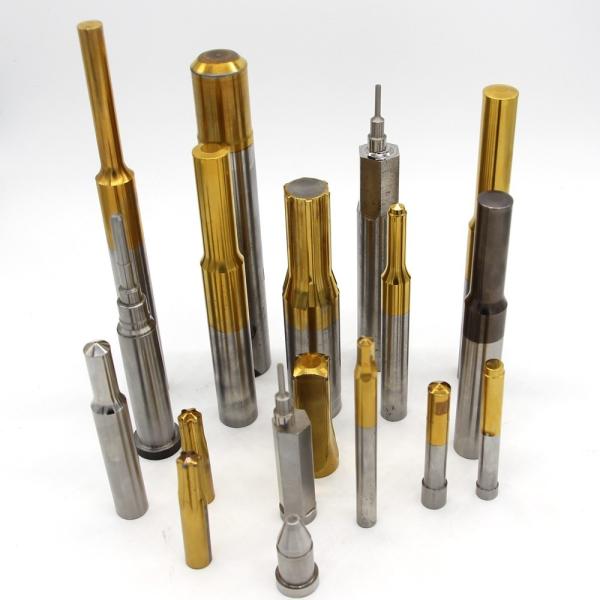 High Precision HSS Punch Pin OEM Design Screw Die Parts With TIN Coating