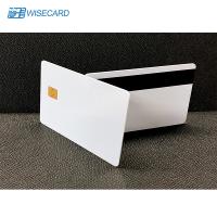 Prata Mag Stripe da trilha de Chip Blank Magstripe Cards W HiCo 2 da pérola SLE4442