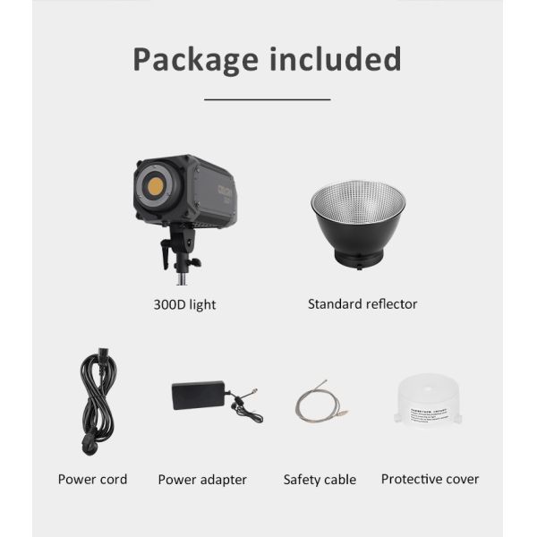 310W Coolcam 300D Fill Light High Brightness For Photography And Short Video