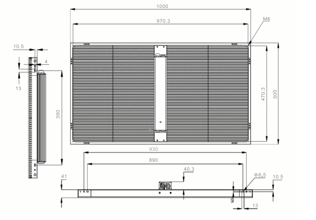 Стена на открытом воздухе 32768pixel/Sqm экрана приведенного сетки фасада прозрачная