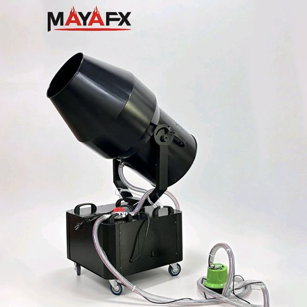 1000W Moving Head Foam Jet Machine with 7-10 Meter Spray Height and 90° Rotation for Party Events