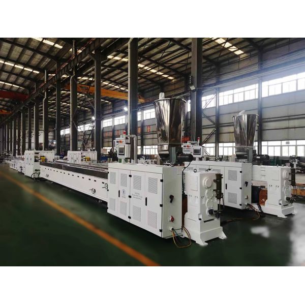 Shenzhen HYPET PVC/Plastic Square/Half Round Rain Gutter Production Line Half Round Rain Water Gutter Machine Manufacturer