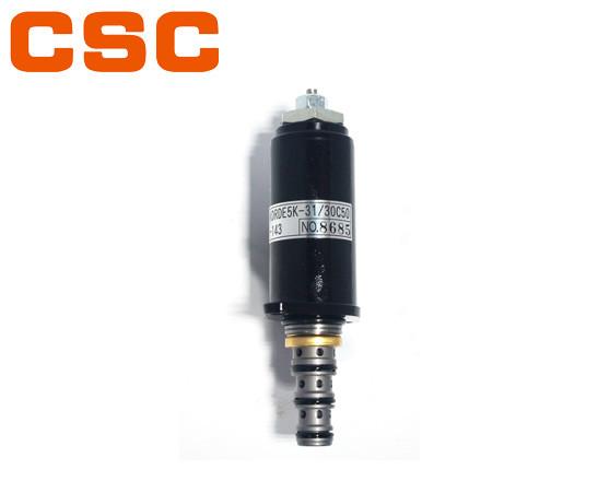 Válvula de solenoide hidráulica KDRDE5K-31/da máquina escavadora de Kawasaki Kobelco 30C50-143-T