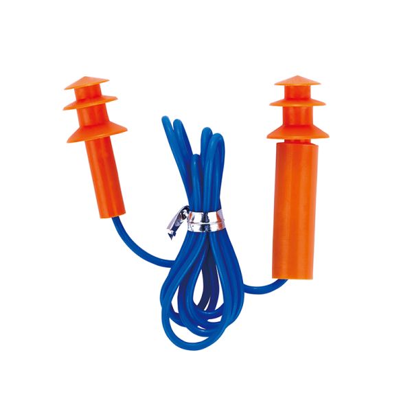 28dB SNR amarillo EP115 tapones de silicona con cable con línea de PVC