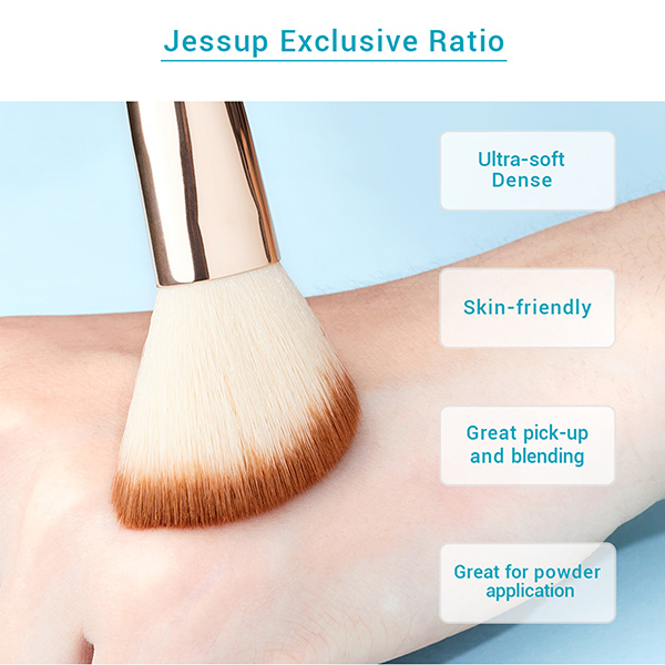 Jessup 25pcs Bamboo Makeup Brushes Set Makeup Foundation Brush Suppliers China Antimicrobial Brush T135