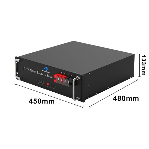 51.2V 100Ah Rack-mounted Lithium Solar Power Battery for Solar Energy Storage