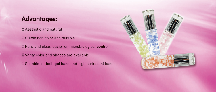 Диаметр ингредиентов 1mm пинка 105D01 лепестков сырцовый косметический