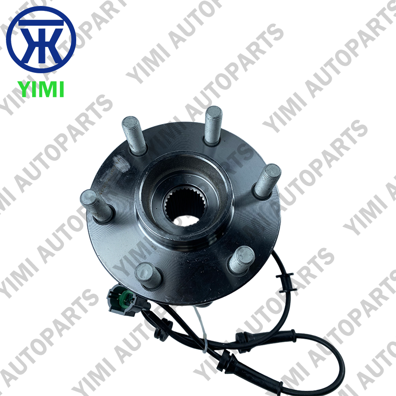 Wheel Hub Unit with Sealed Double-Row Bearing 65# Steel Construction and Integrated ABS Tone Ring for Nissan Navara N40 4WD