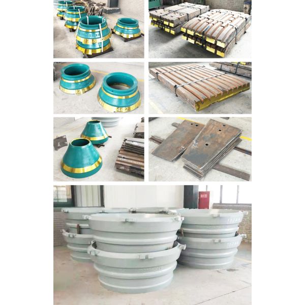 High manganese steel crusher concave and mantle with high wear resistance manufacturer