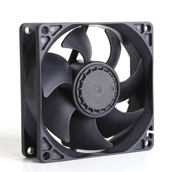 Silent 80mm Waterproof and Dustproof Fan Ball Bearing Cooling Fans 80*80*25mm 12v 24v Dc 8025 Exhaust Fan