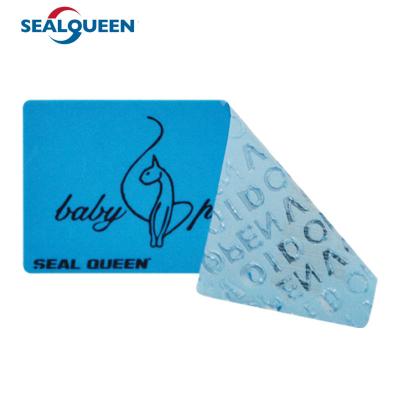 Não da calcadeira feita sob encomenda de Logo Security Warranty Void Sticker de transferência selo de embalagem evidente