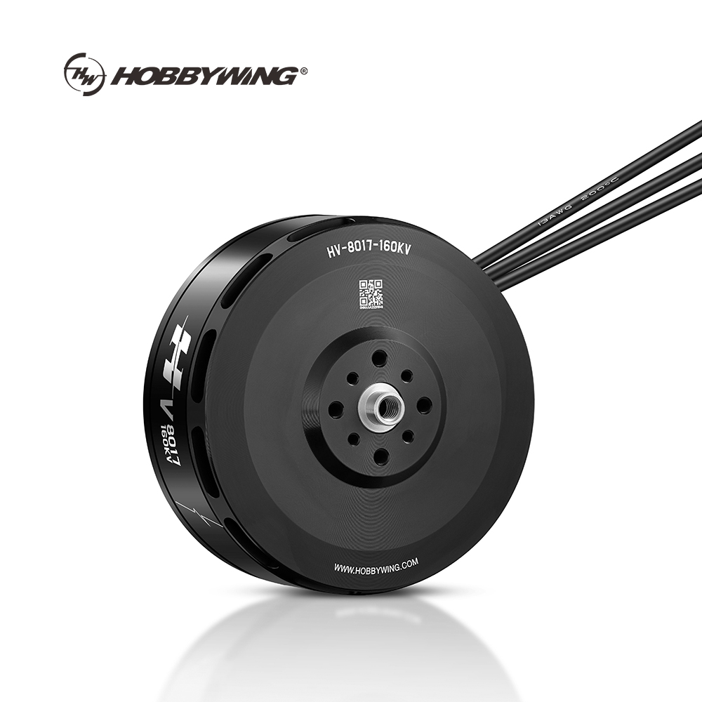 For Hobbywing V8017 12S 130a 22.5kg V-Motor 10 Motor VTOL Drone Accessories Imported High-Precision Bearings Supports 4