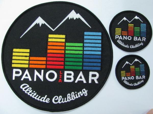 Washable Twill Self Adhesive Embroidery Patch For Clothing