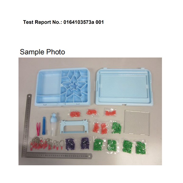 Pink Red Arts And Crafts Toys , 1000 Pcs Magic Plastic Toy Beads For Kids