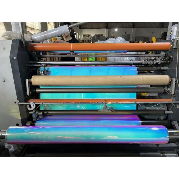 Эко-растворитель / УФ печатаемый клеевой голографический лазерный виниловый наклейка с для цифровой печати