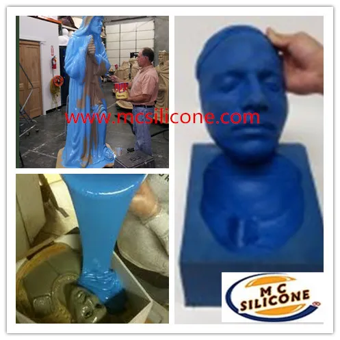 Brushing Tin Cure Silicone Rubber to Make Mould